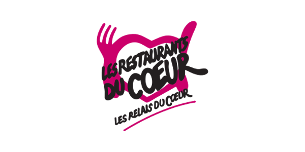 Les Restaurants du Coeur Logo Les Resto du Coeur